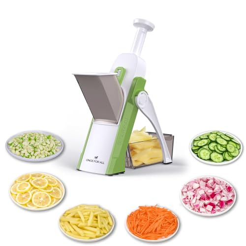 ONCE FOR ALL Safe Mandoline Slicer
