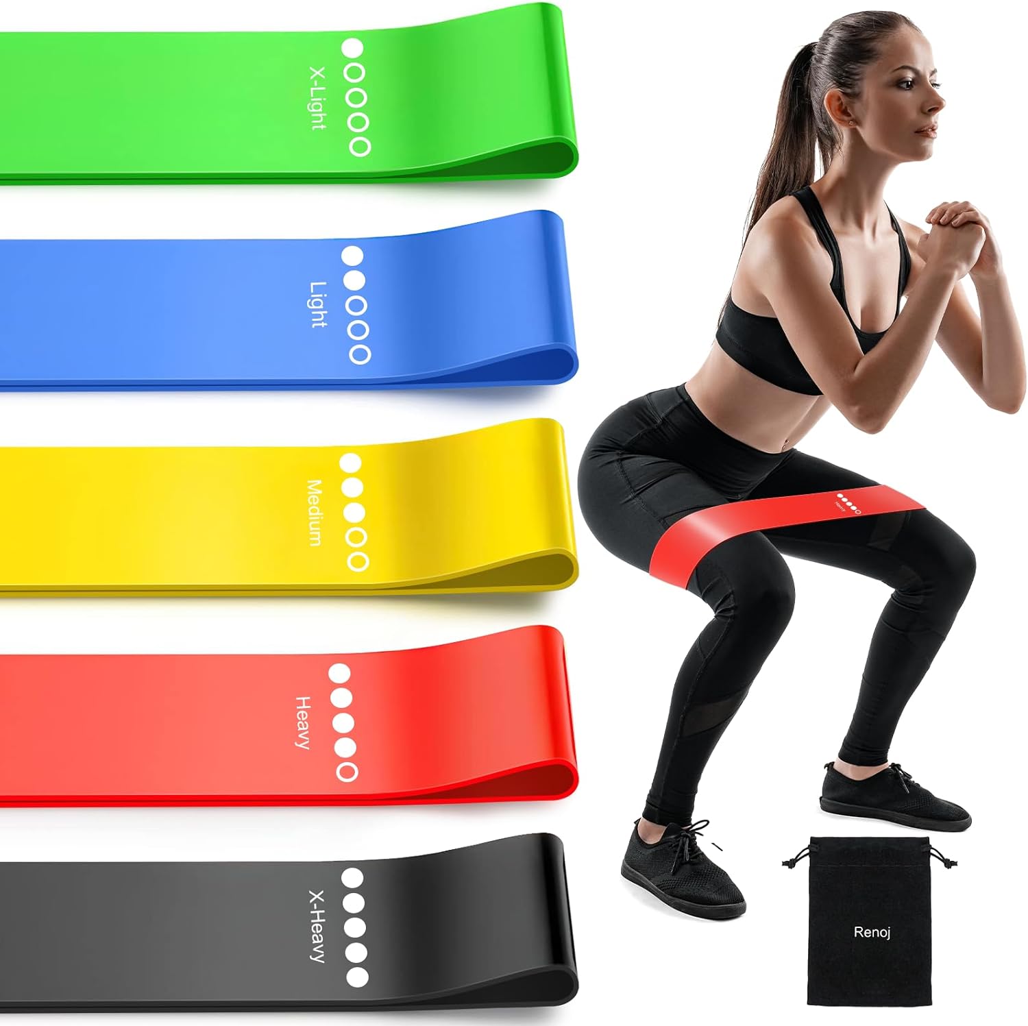 5-Pack of Resistance Bands