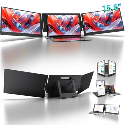 KYY 15.6 inch 1080P IPS Dual Portable Monitor