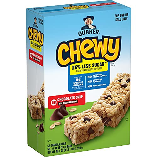 Quaker Chewy Lower Sugar Granola Bars