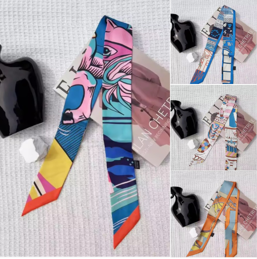 Designer Style Luxury Skinny Lightweight Scarves - Many Options