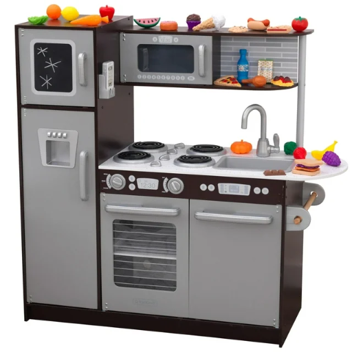 KidKraft Uptown Wooden Play Kitchen with Accessories