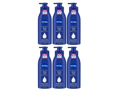 6-Pack of Nivea Nourishing Body Lotion