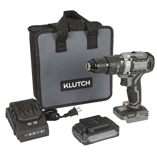 Klutch Hammer Drill Kit and Reciprocating Saw