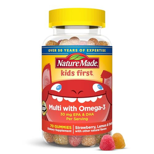 Nature Made Kids First Multivitamin Gummy with Omega-3