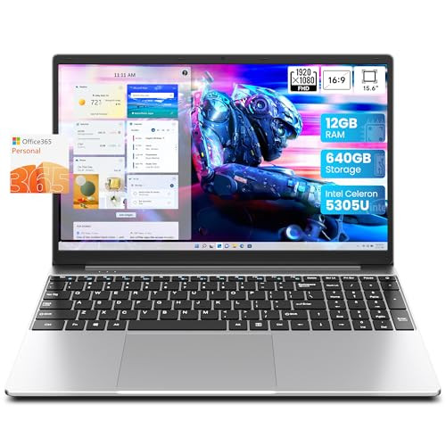 Jumper Laptop with 12GB RAM and Office 365