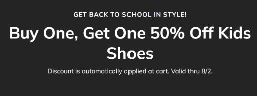 Skechers Kids Shoes Buy One Get One 50% Off