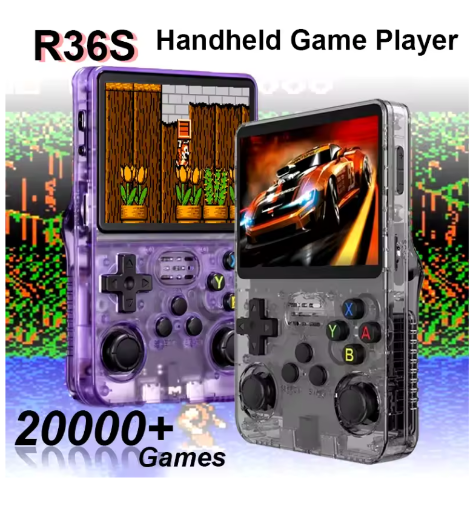 R36s Handheld Retro Game Console
