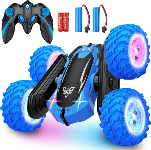 KKONES Remote Control Stunt Car