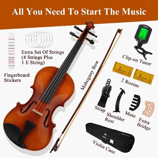 PHOENIX Violin 4/4 Full Size Kit