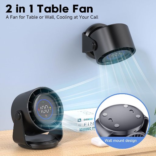 YOSHENMO Desk Fan