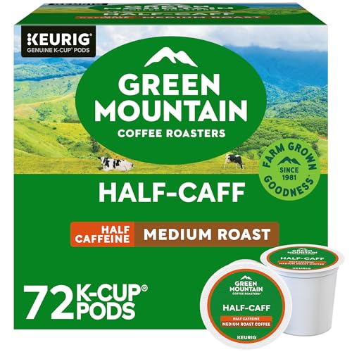 Green Mountain Coffee Roasters Half Caff Keurig Single-Serve K-Cup pods (72 Count) Deal