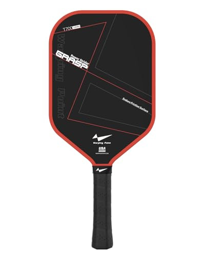 Warping Point Raw T700 Carbon Fiber Pickleball Paddle