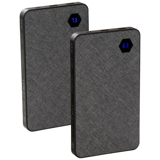 Einova 63W 20,000mAh Power Bank 2-Pack