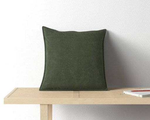 Refine Edgar Square 100% Cotton Pillow