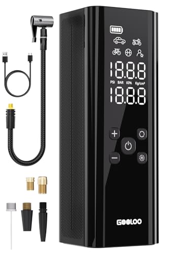 Gooloo Gt150 Tire Inflator Portable Air Compressor