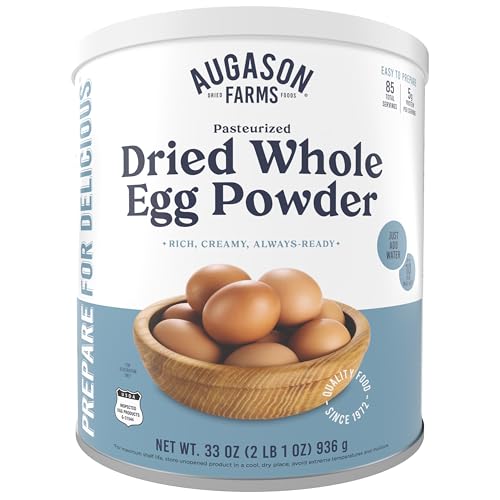 Pasteurized Dried Whole Egg Powder 85 Servings