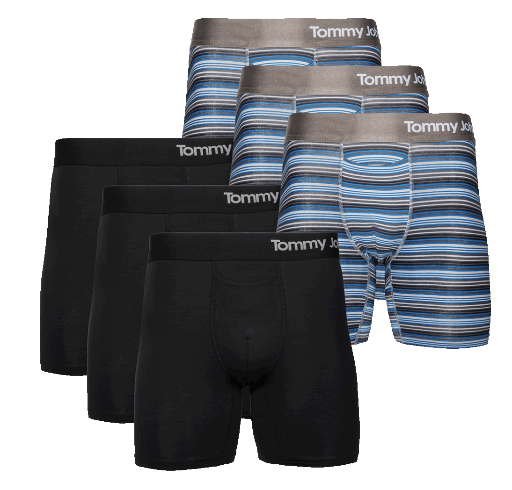 Tommy John Men’s Boxer Briefs & Trunks 6-Pack