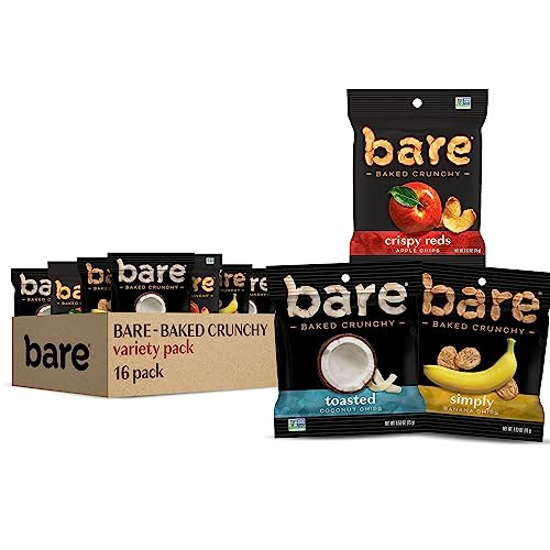 Bare Baked Crunchy, Fruit Variety Pack, 16 Count