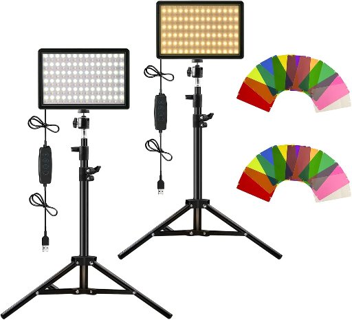 YouTin Camera LED Video Light 2-Pack