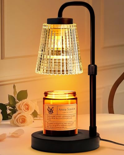 Adjustable Candle Warmer Lamp W/Timer