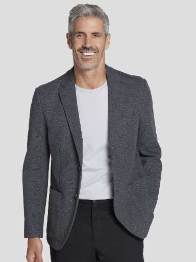 Joseph Abboud Modern Fit Pique Knit Blazer