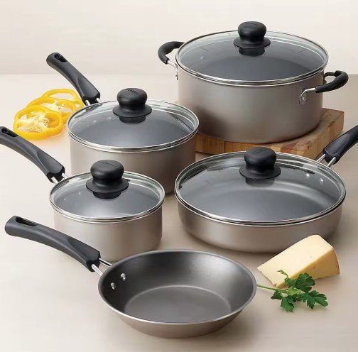 All-Round Non-Stick Cookware Champagne Set