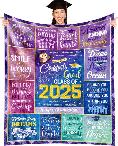 2025 Graduation Blanket