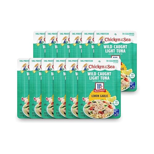 Chicken of the Sea Lightly Seasoned Wild Caught Light Tuna