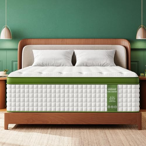 BedStory Queen Mattress 14 Inch Medium Firm