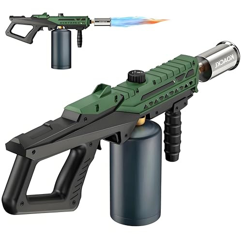 KOACKL Propane Torch Adjustable Flame Thrower Gun