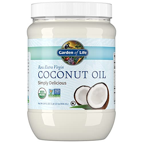 Garden of Life Coconut Oil for Hair, Skin, and Cooking