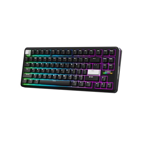 EPOMAKER TH85 QMK/VIA 84-Key Wireless RGB Gasket Keyboard (Linear Switches)