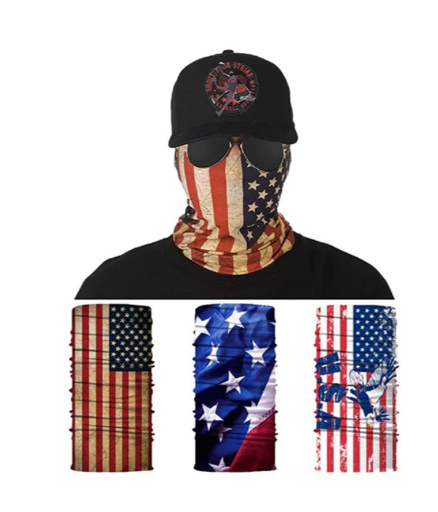 Flashark The American Patriot Face Cover - 3PCS