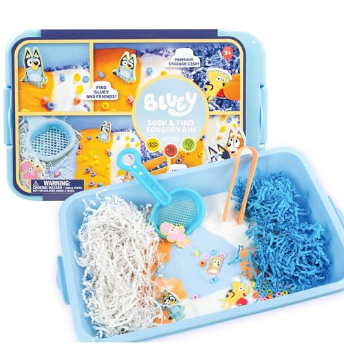 Bluey Seek & Find Sensory Bin