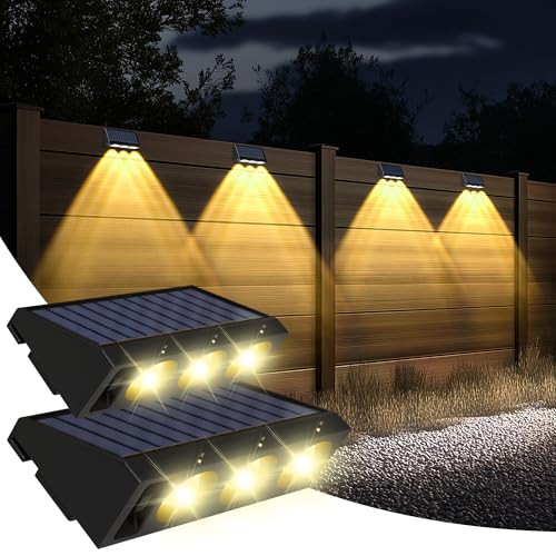 INCX Solar Fence Lights