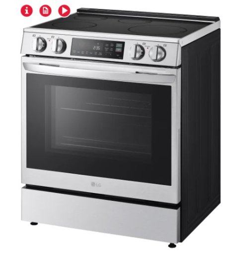 LG Smart Induction Slide-in Range