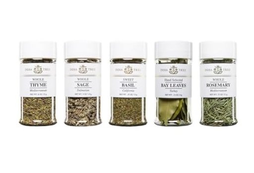 India Tree Kitchen Herb Essentials Gift Pack - 5 Jars