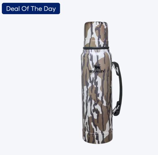 Stanley 1.1-Quart Stainless Steel Insulated Water Bottle