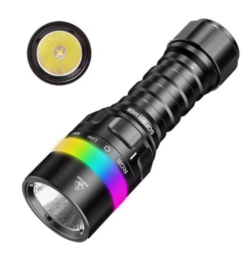 Sofirn SD08 Scuba Diving Flashlight