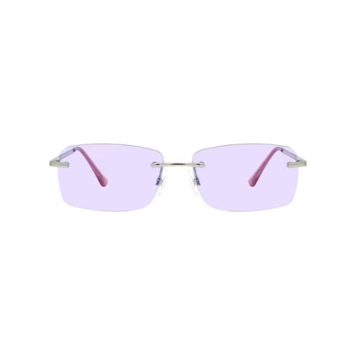 Madden NYC Caden Rimless Rectangle Sunglasses