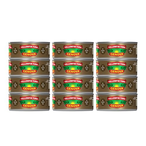Genova Yellowfin Tuna in Olive Oil 12-Pack