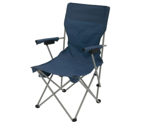 Ozark Trail Portable Hard Arm Chair with Cup Holder