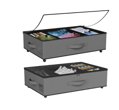 Under Bed Storage with Wheels