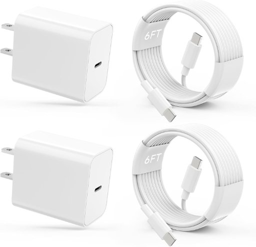 2 Pack of iPhone Chargers