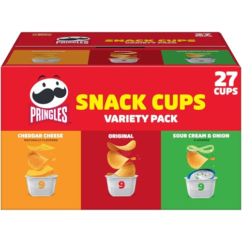 Pringles Potato Crisps Chips 19.3-Oz (3-Flavor Variety)