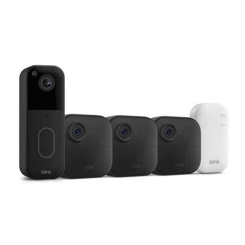 Blink Video Doorbell and Outdoor 4 Camera System