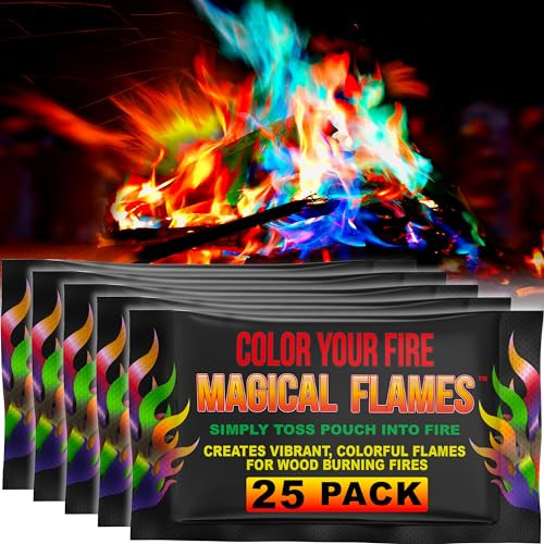 Mystical Fire Flame Colorant Packets, 25 Count