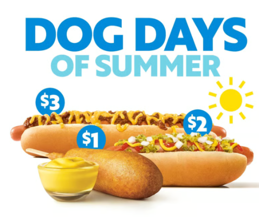 SONIC Hot Dog Month App Deals