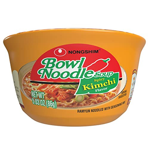 Nongshim Spicy Kimchi Noodle Soup 6-Pack